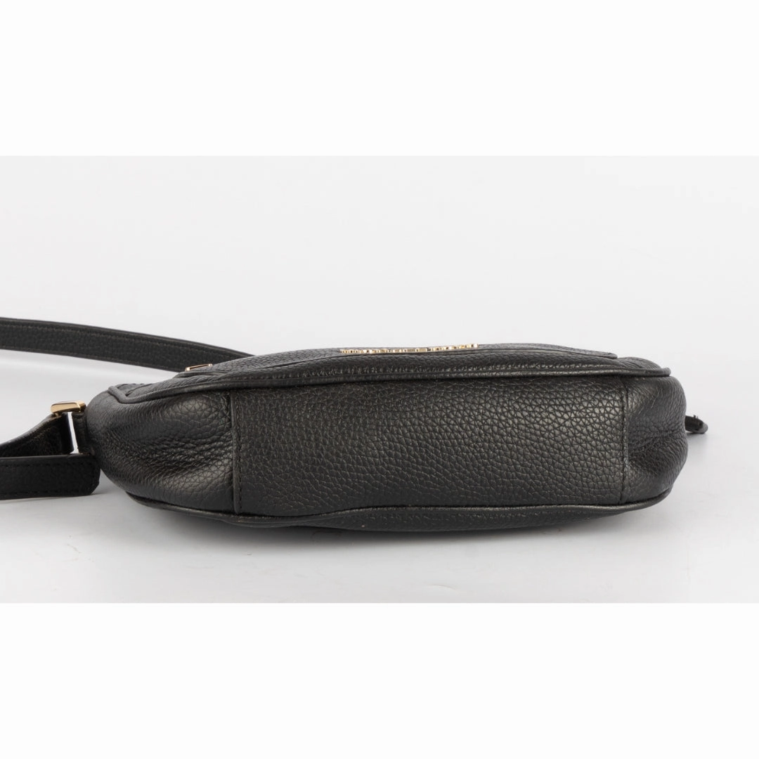 Michael Kors Black Leather Crossbody Bag