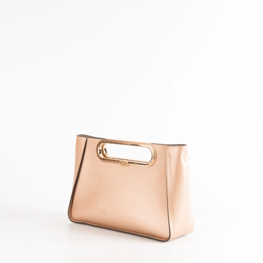 Michael Kors Chelsea Metallic Saffiano Leather Crossbody Bag