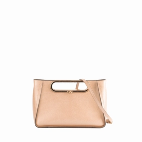 Michael Kors Chelsea Metallic Saffiano Leather Crossbody Bag