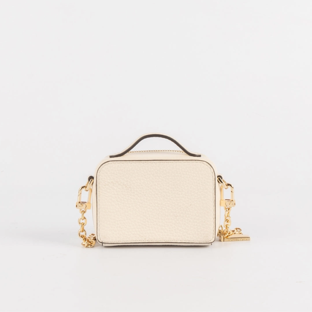 Michael Kors Estelle Micro Pebbled Leather Crossbody Bag