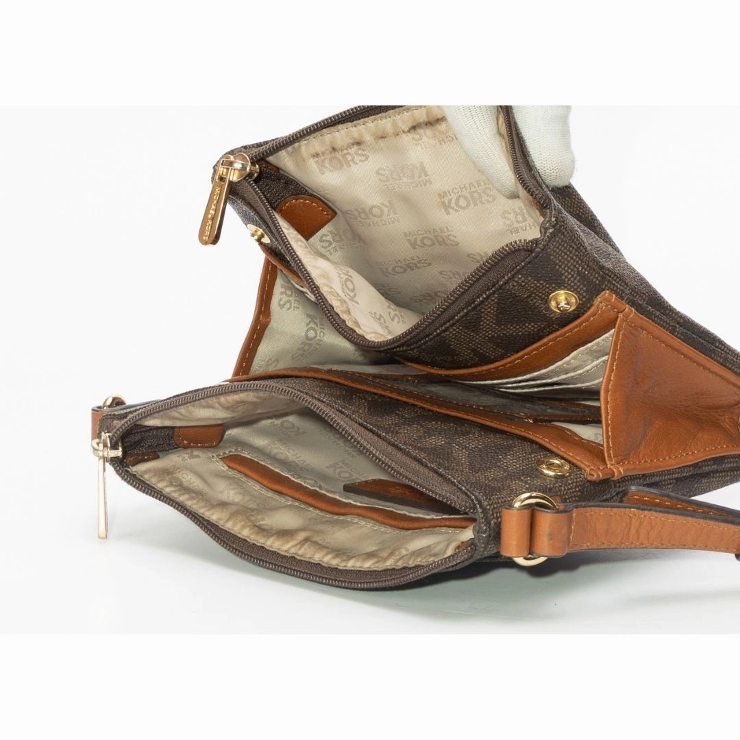 Michael Kors Fulton Signature Crossbody Bag