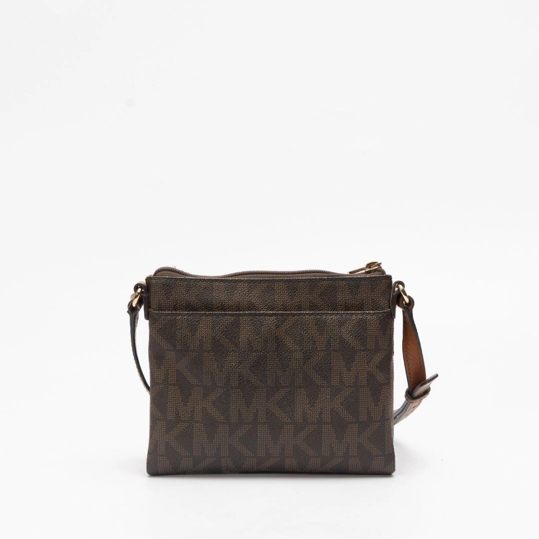 Michael Kors Fulton Signature Crossbody Bag