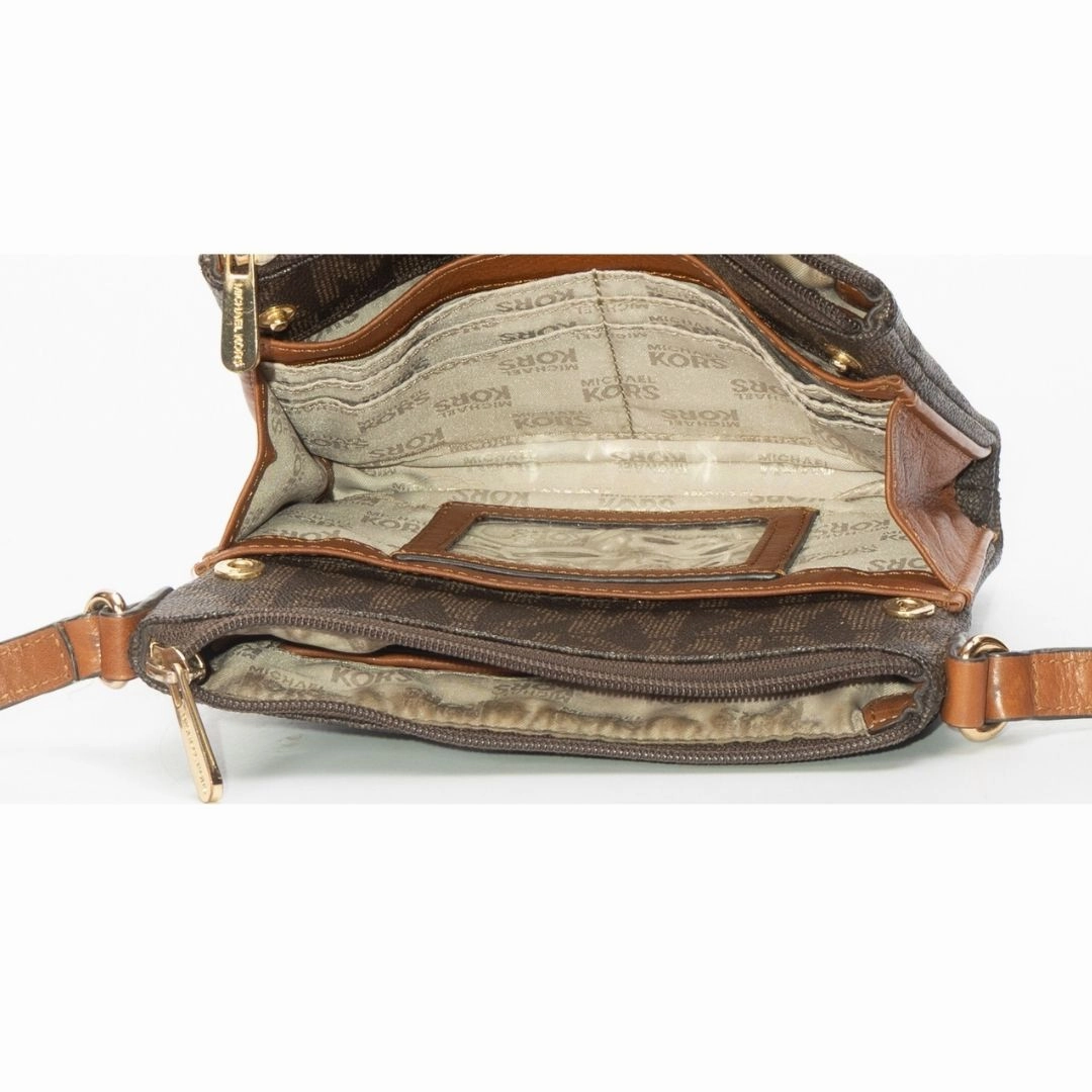 Michael Kors Fulton Signature Crossbody Bag
