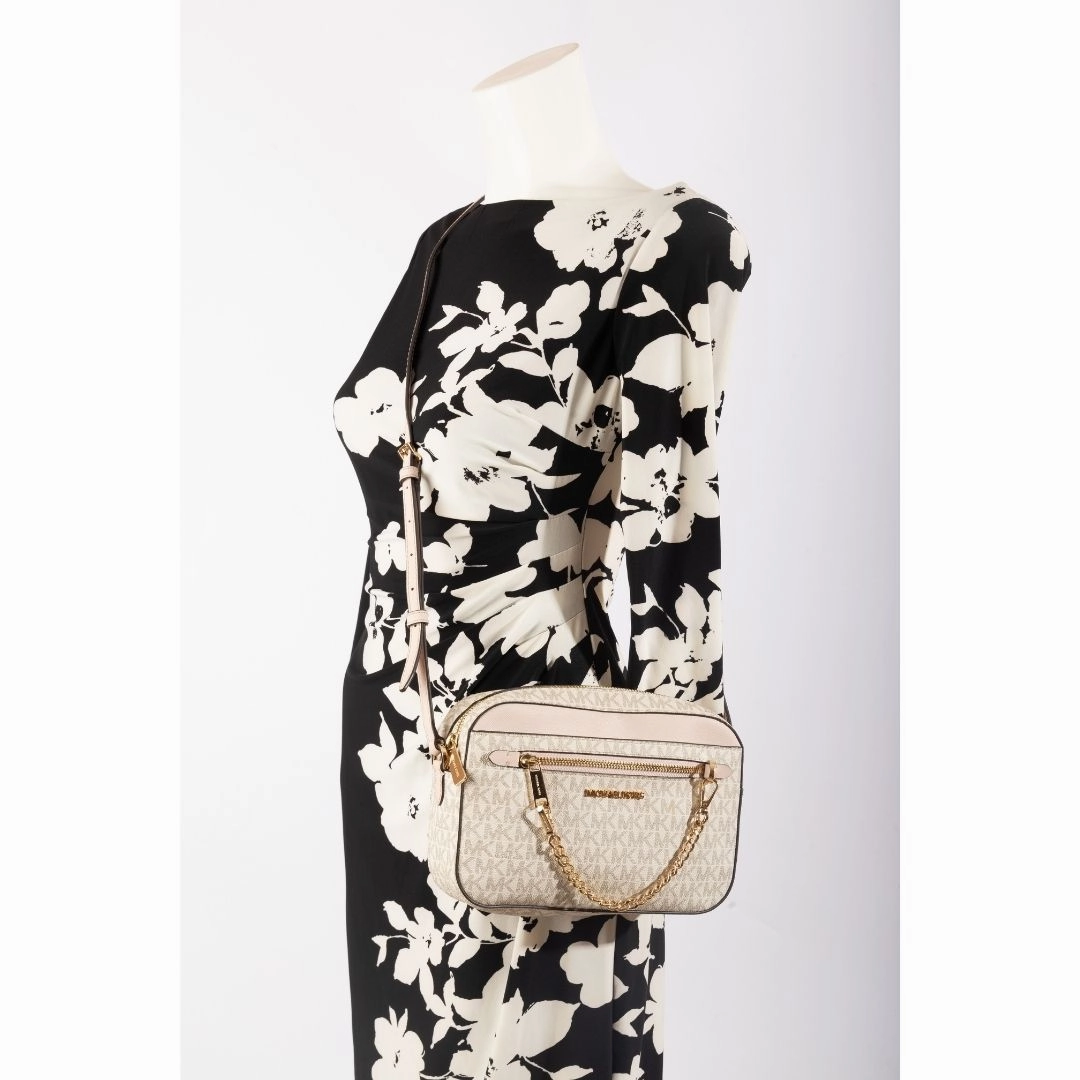 Michael Kors Jet Set Large Logo Crossbody Bag