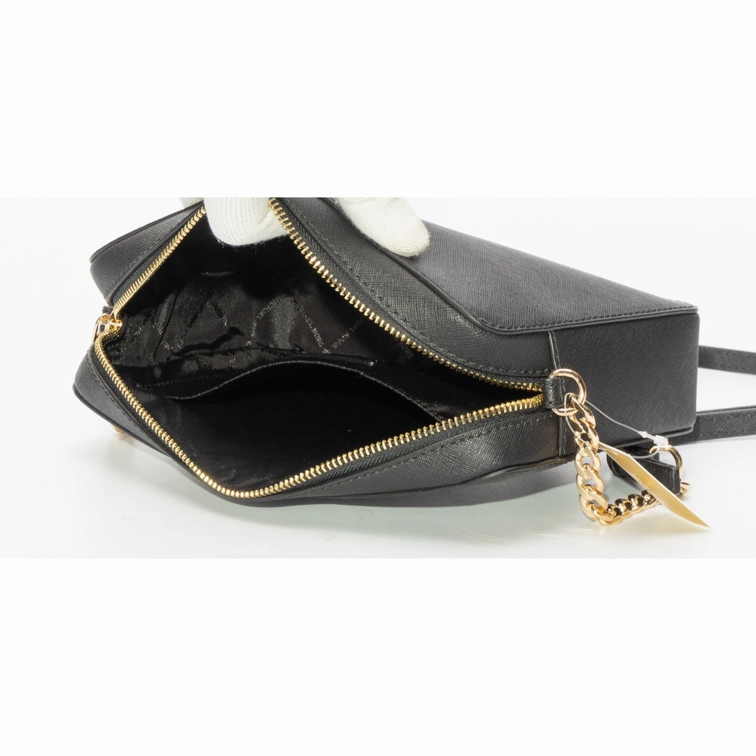 Michael Kors Jet Set Saffiano Leather Crossbody Bag