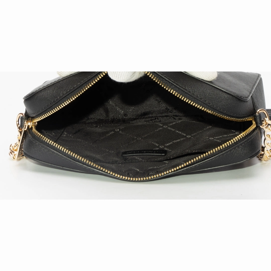 Michael Kors Jet Set Saffiano Leather Crossbody Bag