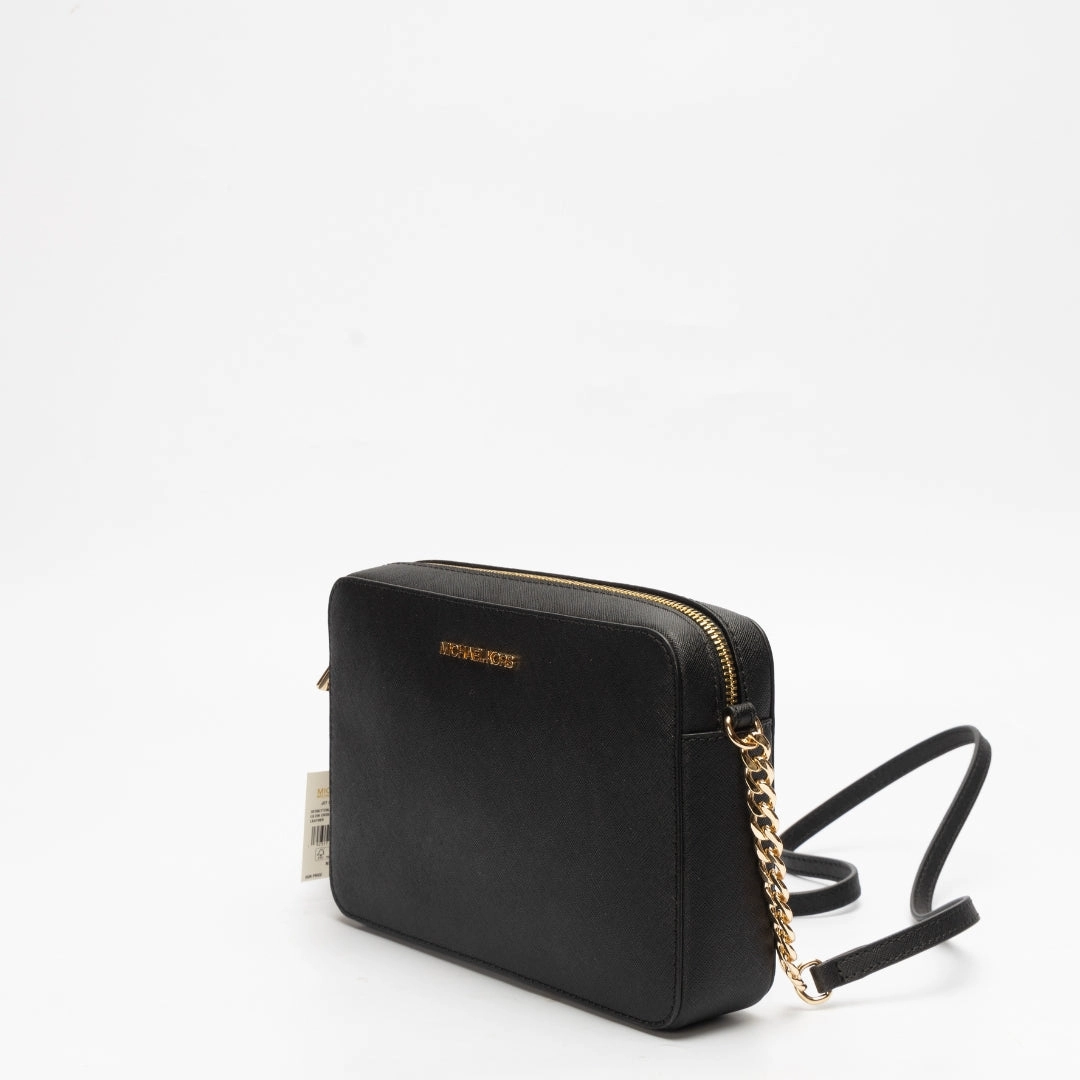 Michael Kors Jet Set Saffiano Leather Crossbody Bag