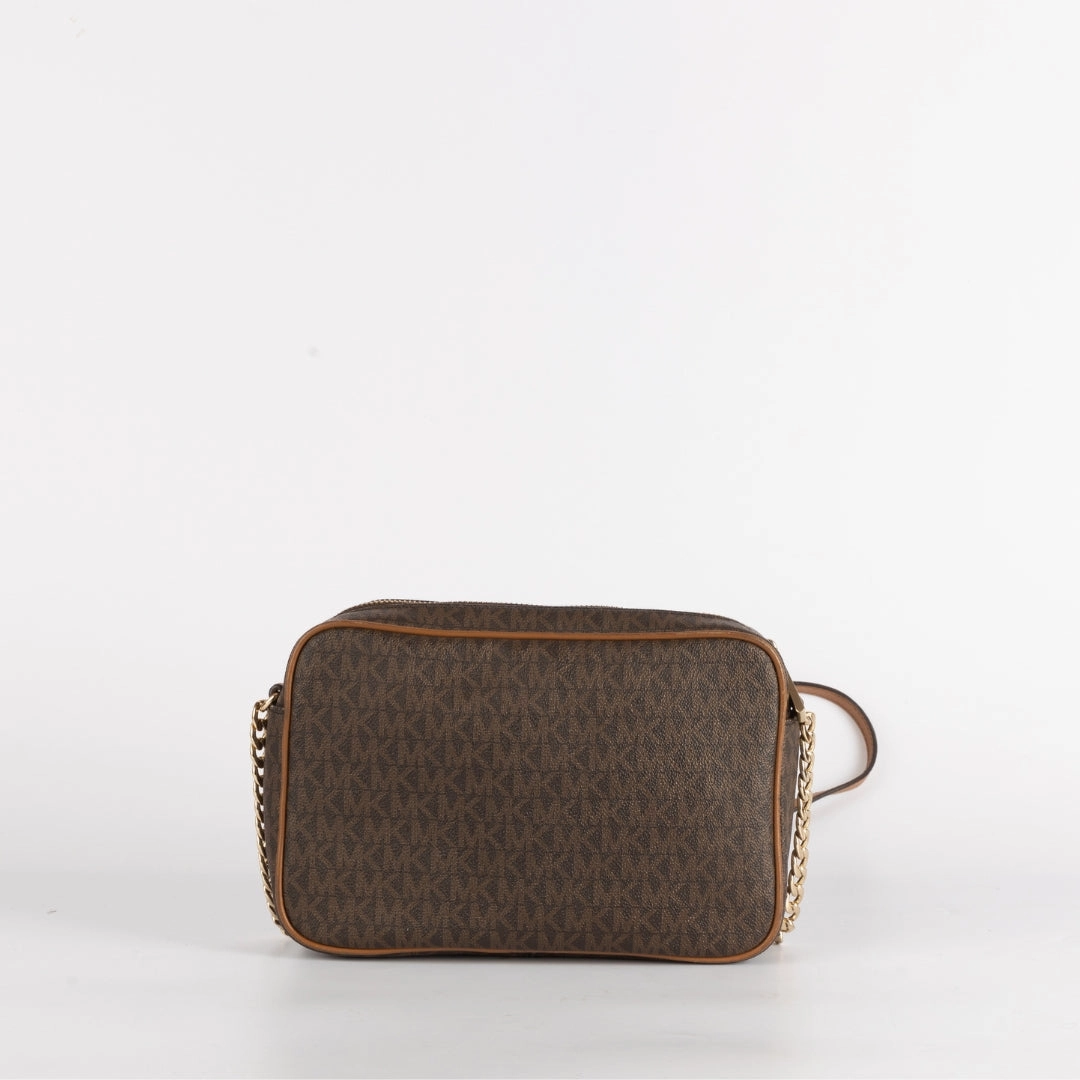 Michael Kors Jet Set Travel Logo Crossbody Bag