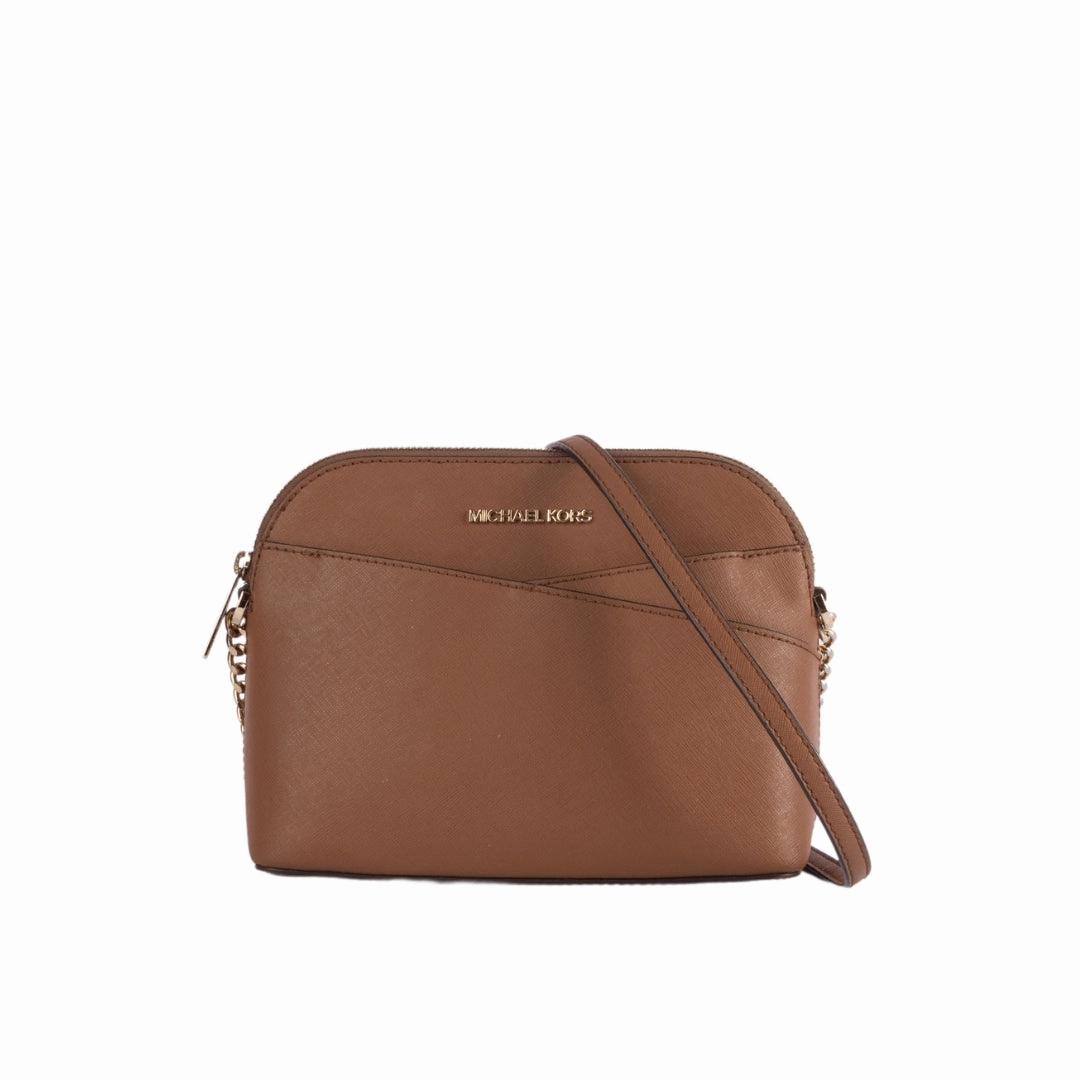 Michael Kors Jet Set Travel Logo Dome Crossbody Bag