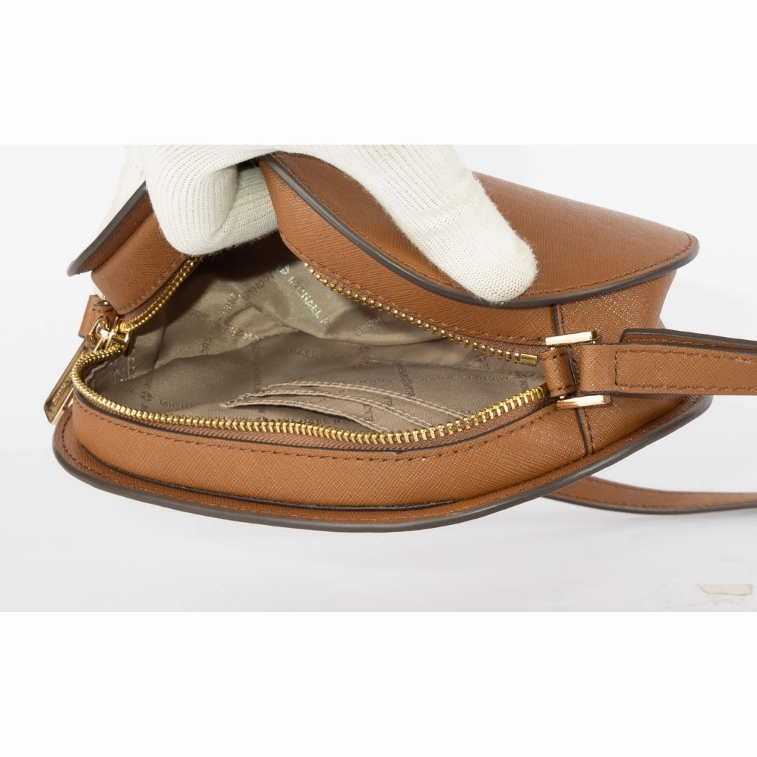 Michael Kors Jet Set Travel Saffiano Leather Crossbody Bag