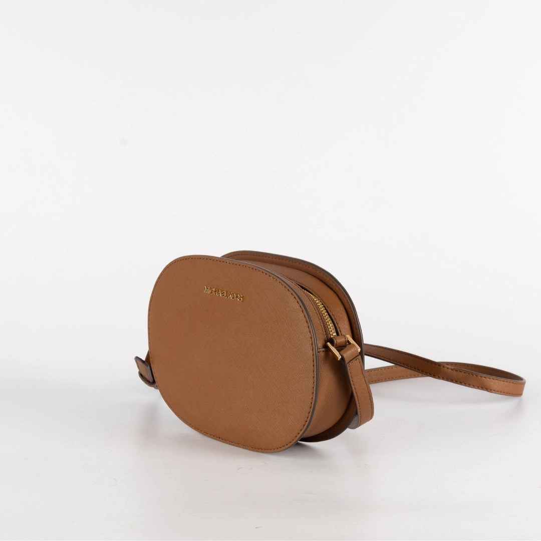 Michael Kors Jet Set Travel Saffiano Leather Crossbody Bag