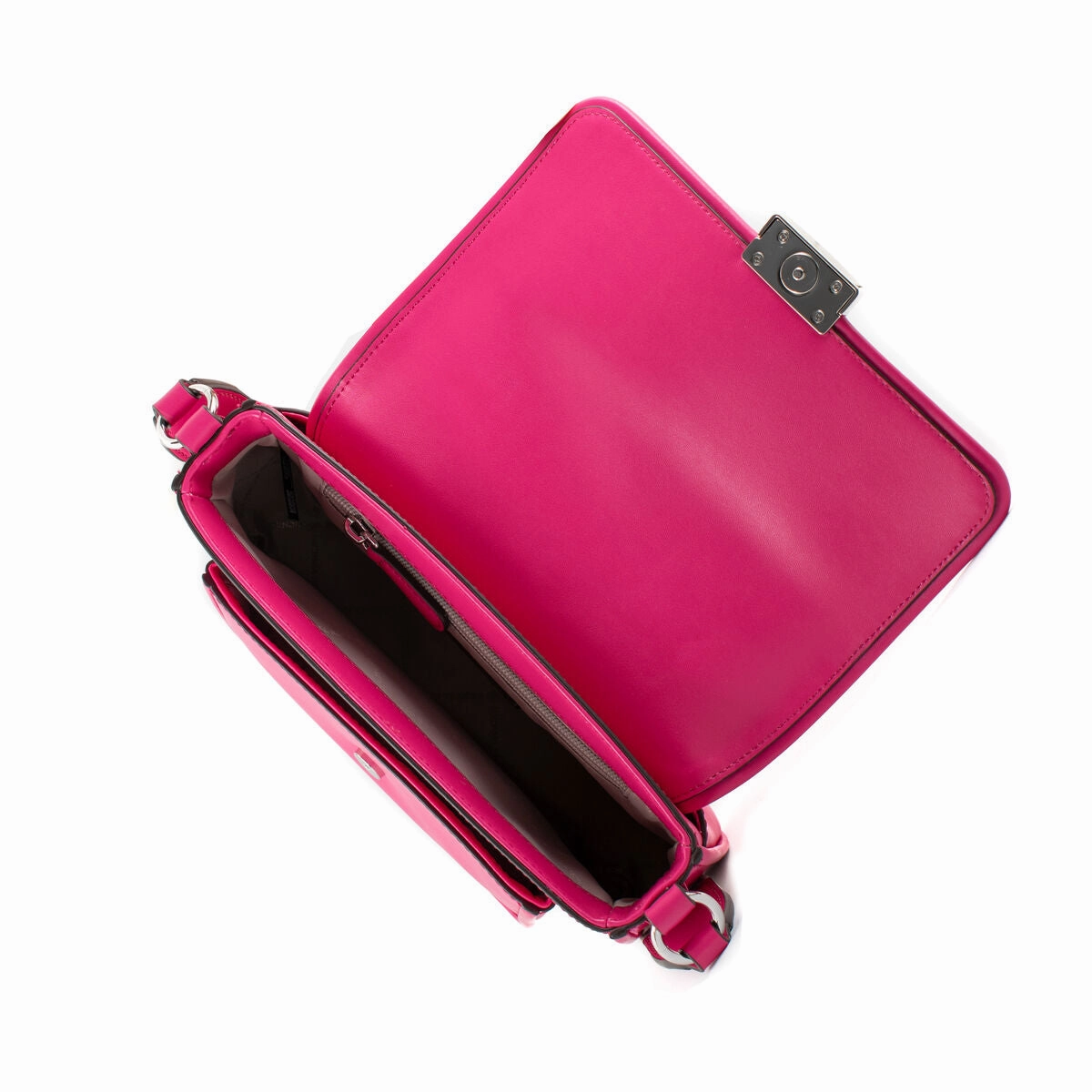 Michael Kors Leather Crossbody Shoulder Bag Dragonfruit Pink