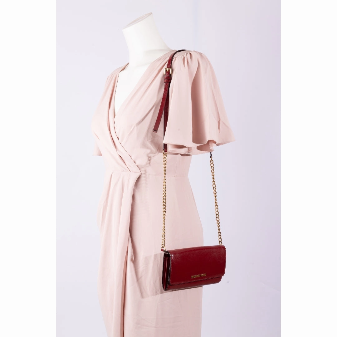 Michael Kors Leather Daniela Crossbody Bag