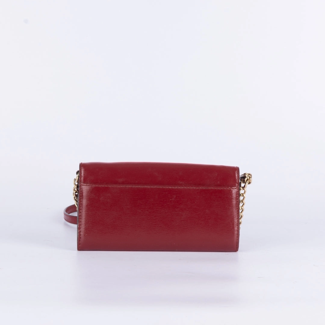 Michael Kors Leather Daniela Crossbody Bag