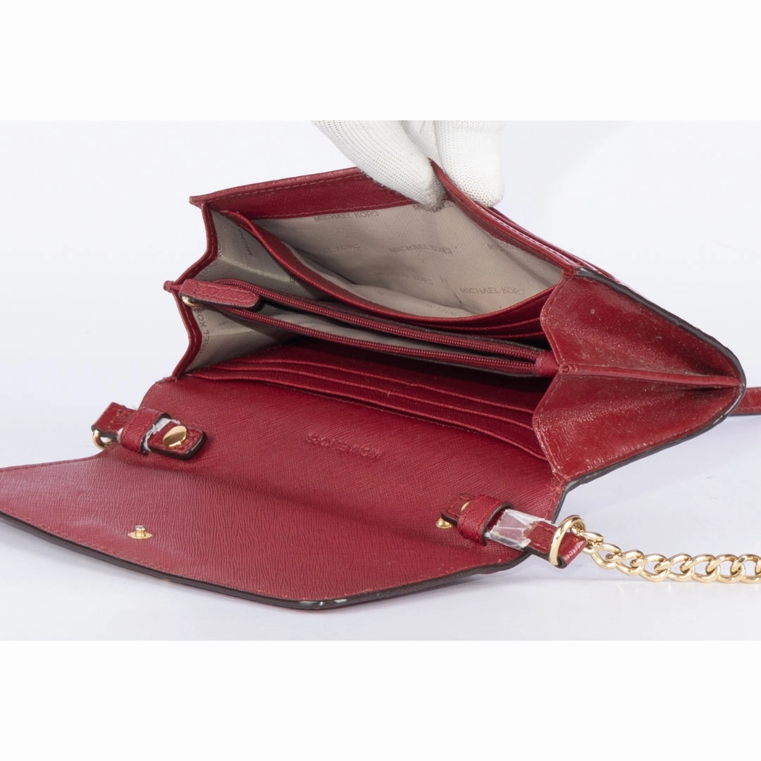 Michael Kors Leather Daniela Crossbody Bag