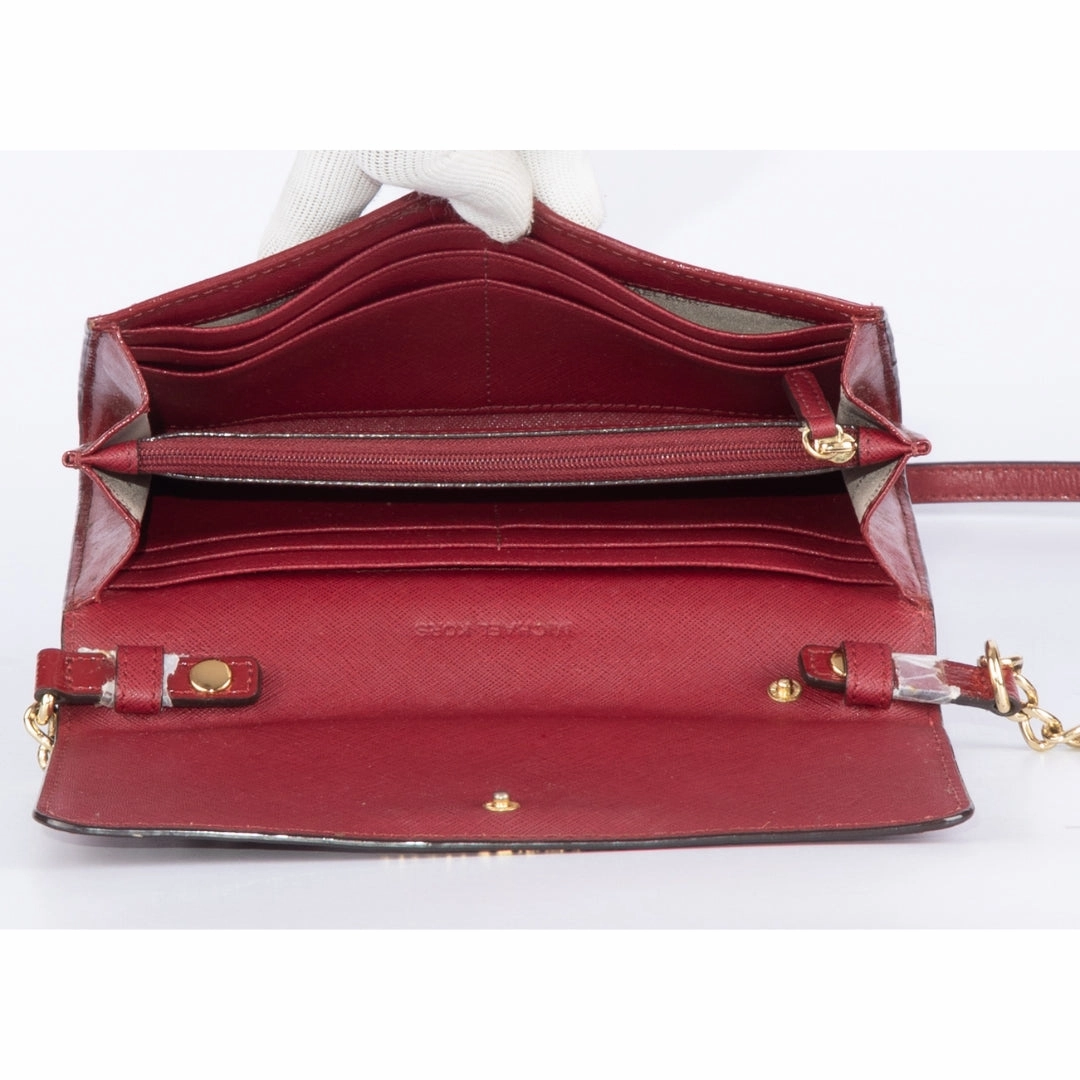 Michael Kors Leather Daniela Crossbody Bag