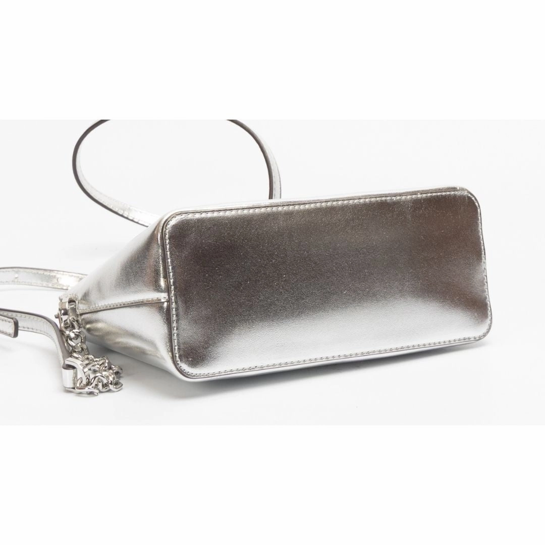Michael Kors Leather Metallic Crossbody Bag