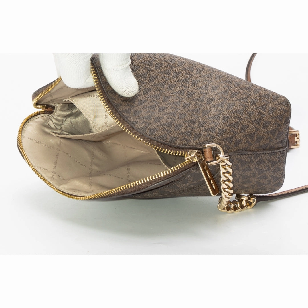 Michael Kors MK Jet Set Travel Dome Crossbody Bag