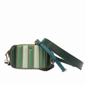 Michael Kors Racing Green Multi Small Cross Body Bag