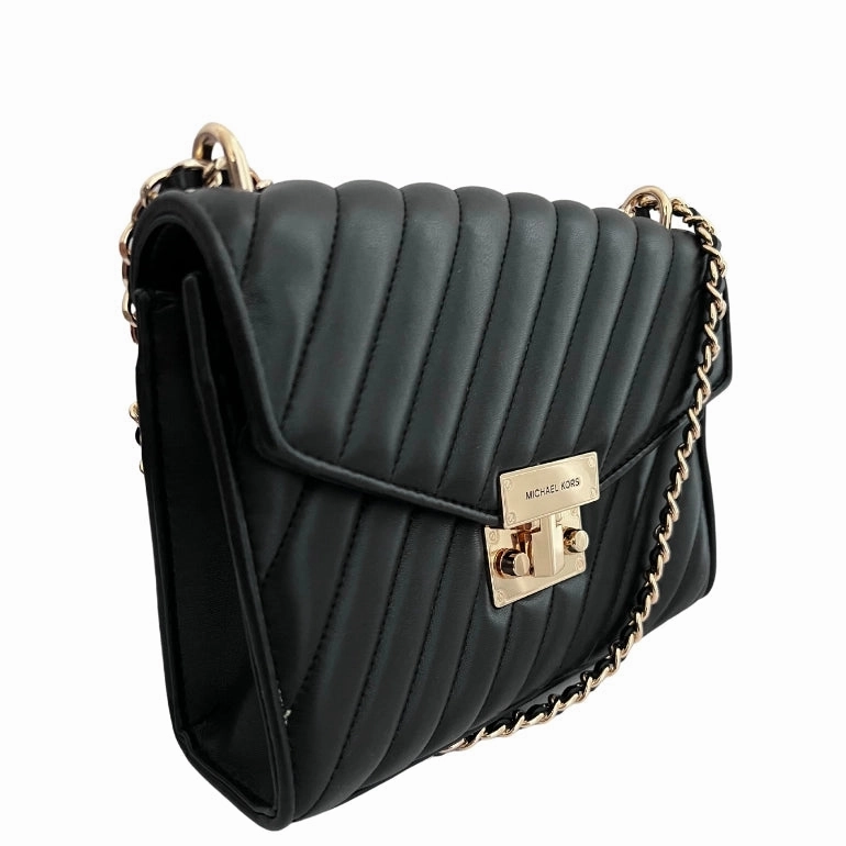Michael Kors Rose Quilted Leather Crossbody Bag