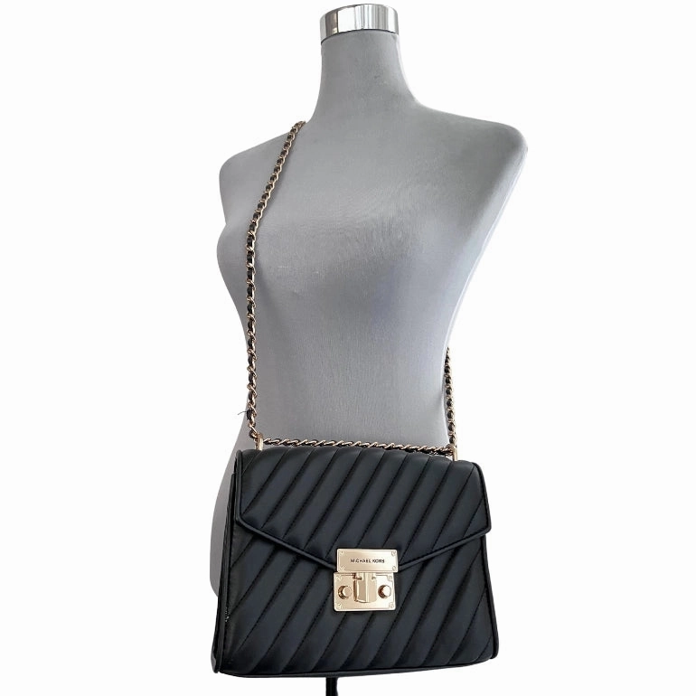 Michael Kors Rose Quilted Leather Crossbody Bag