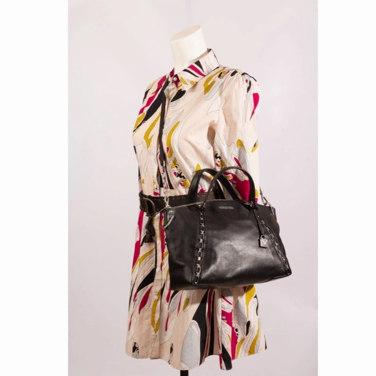 Michael Kors Sadie Patent Leather Satchel