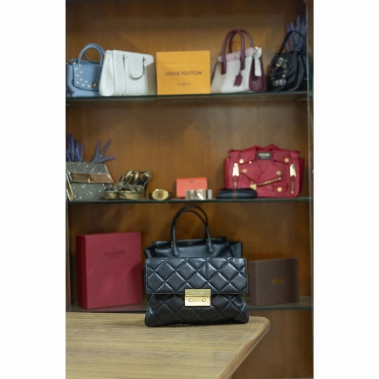 Michael Kors Sloan Quilted-Leather Shoulder Bag