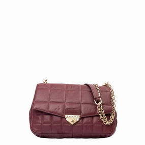 Michael Kors Soho Quilted Fold-Over Shoulder Bag