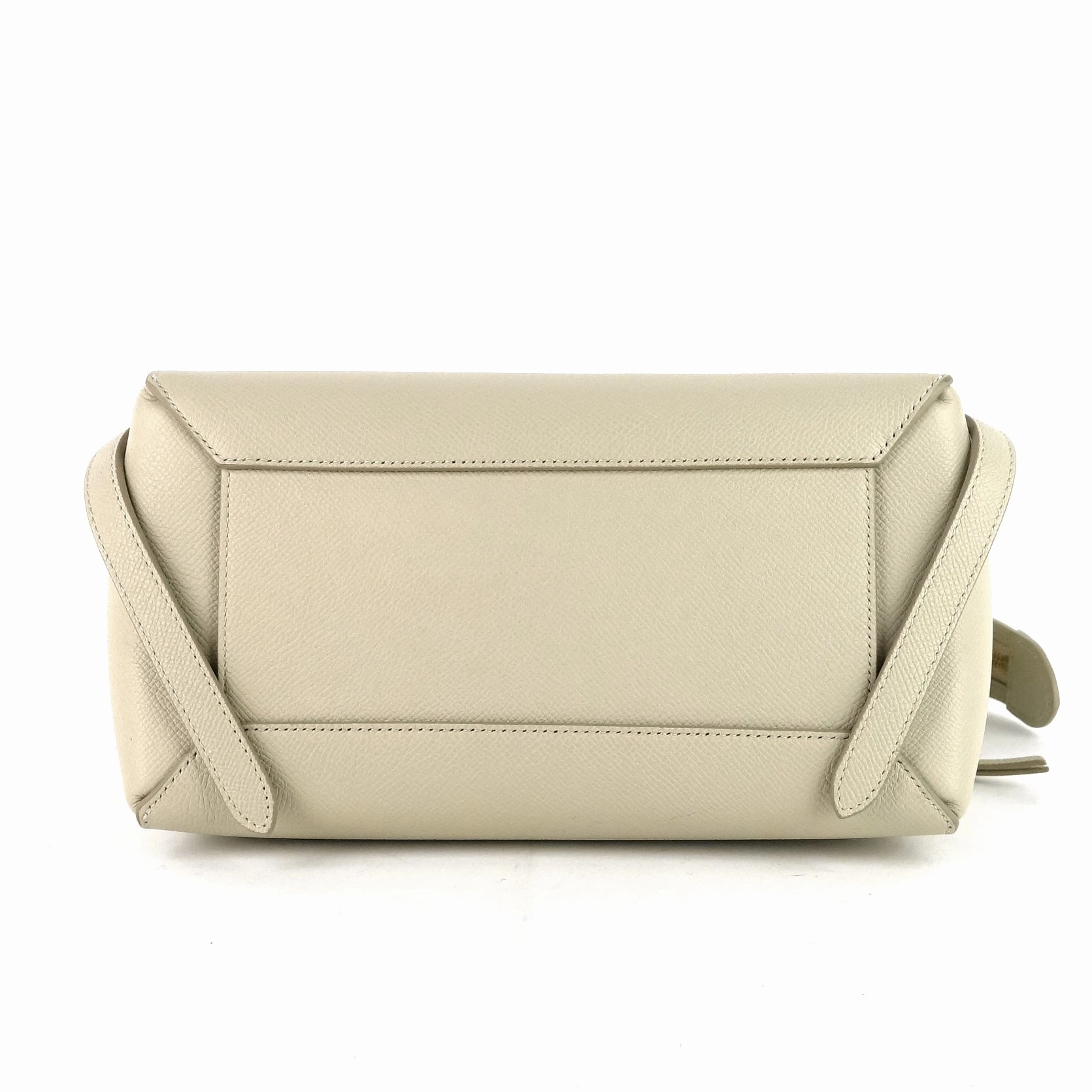 Micro Belt Grained Calf Leather Bag
