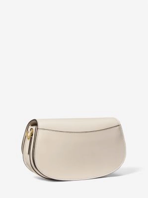 Mila Medium Leather Messenger Bag