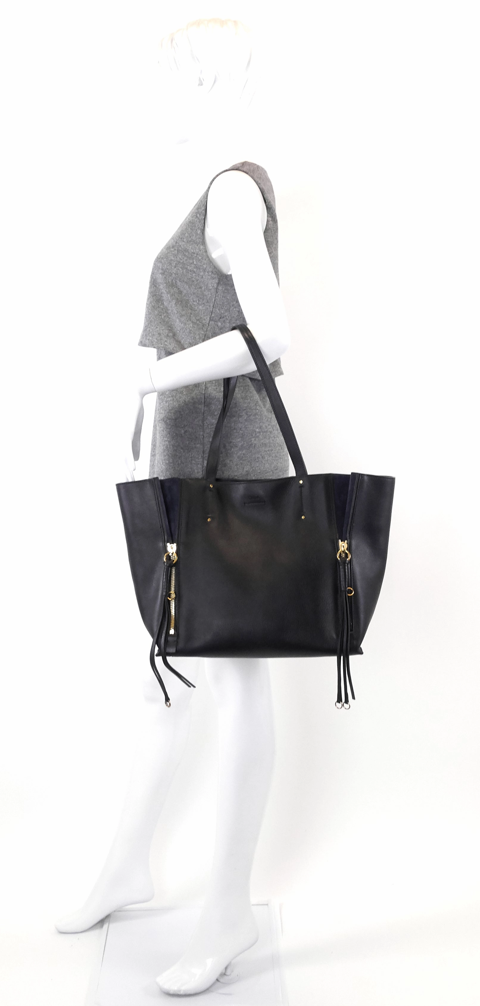 Milo Tote Medium Calf Leather Bag