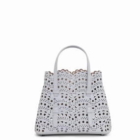 Mina 20 Wave Lux Calfskin, Gris Perle