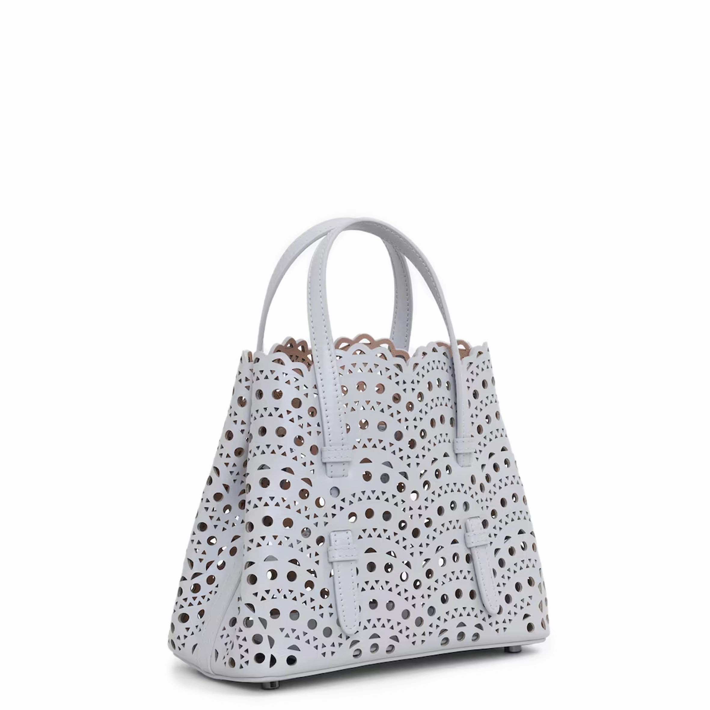Mina 20 Wave Lux Calfskin, Gris Perle
