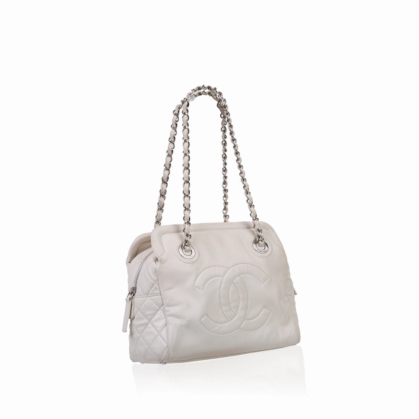 Mini bowler shoulder bag