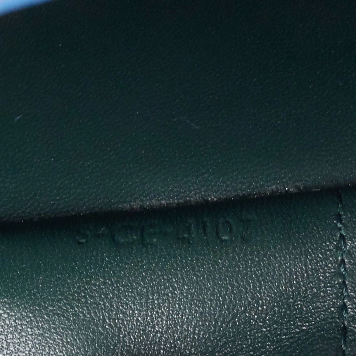 Mini Clasp Lizard Skin Clutch Bag