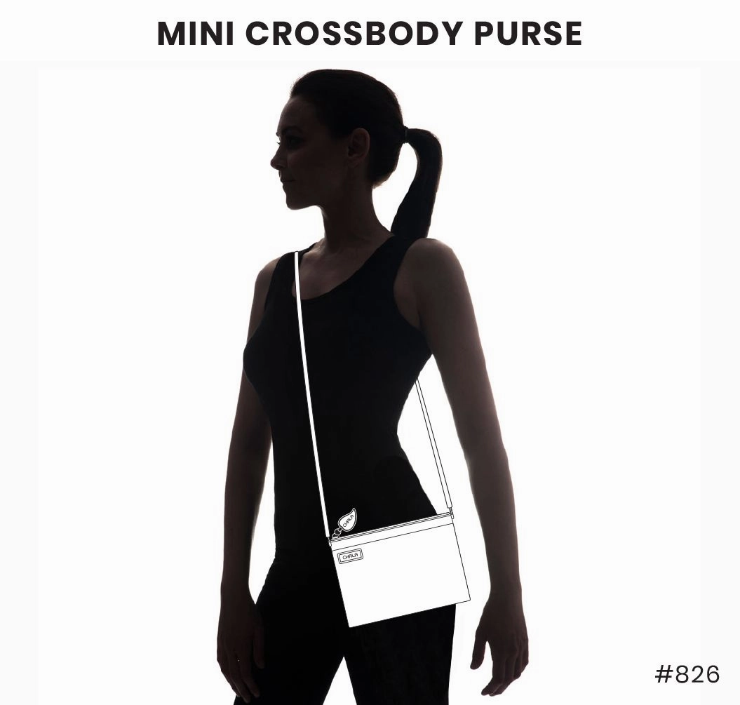 Mini Crossbody - White Shih Tzu