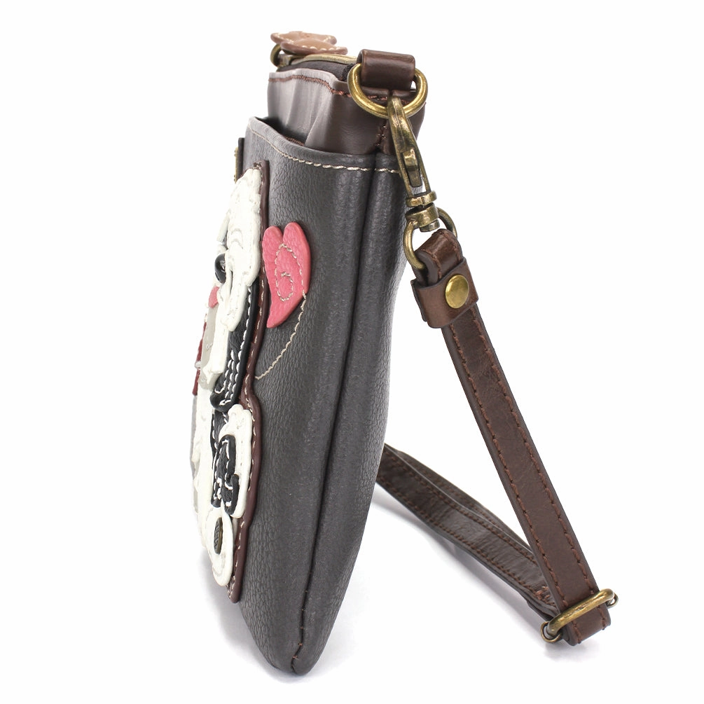 Mini Crossbody - White Shih Tzu