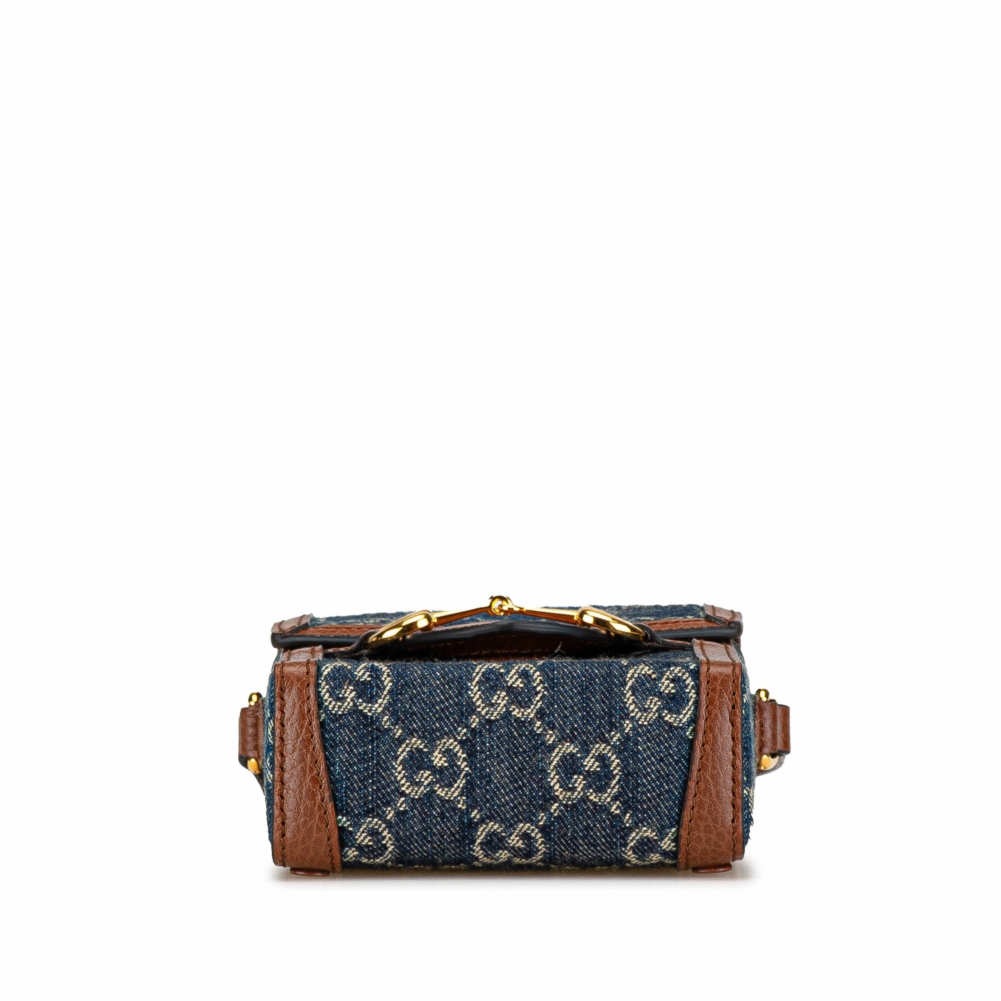 Mini GG Denim Horsebit 1955 Crossbody