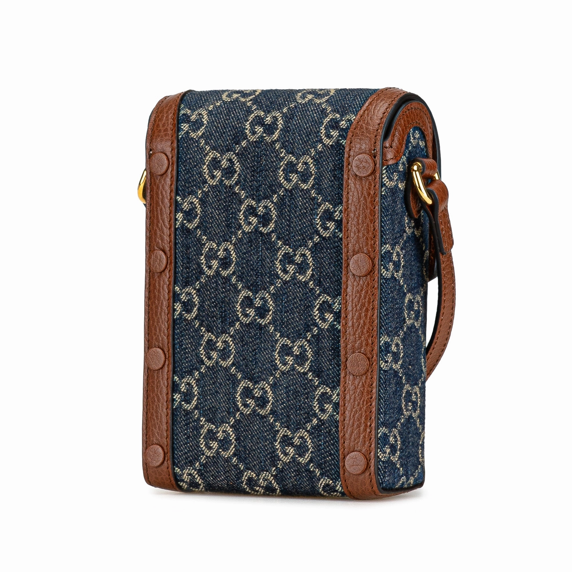 Mini GG Denim Horsebit 1955 Crossbody