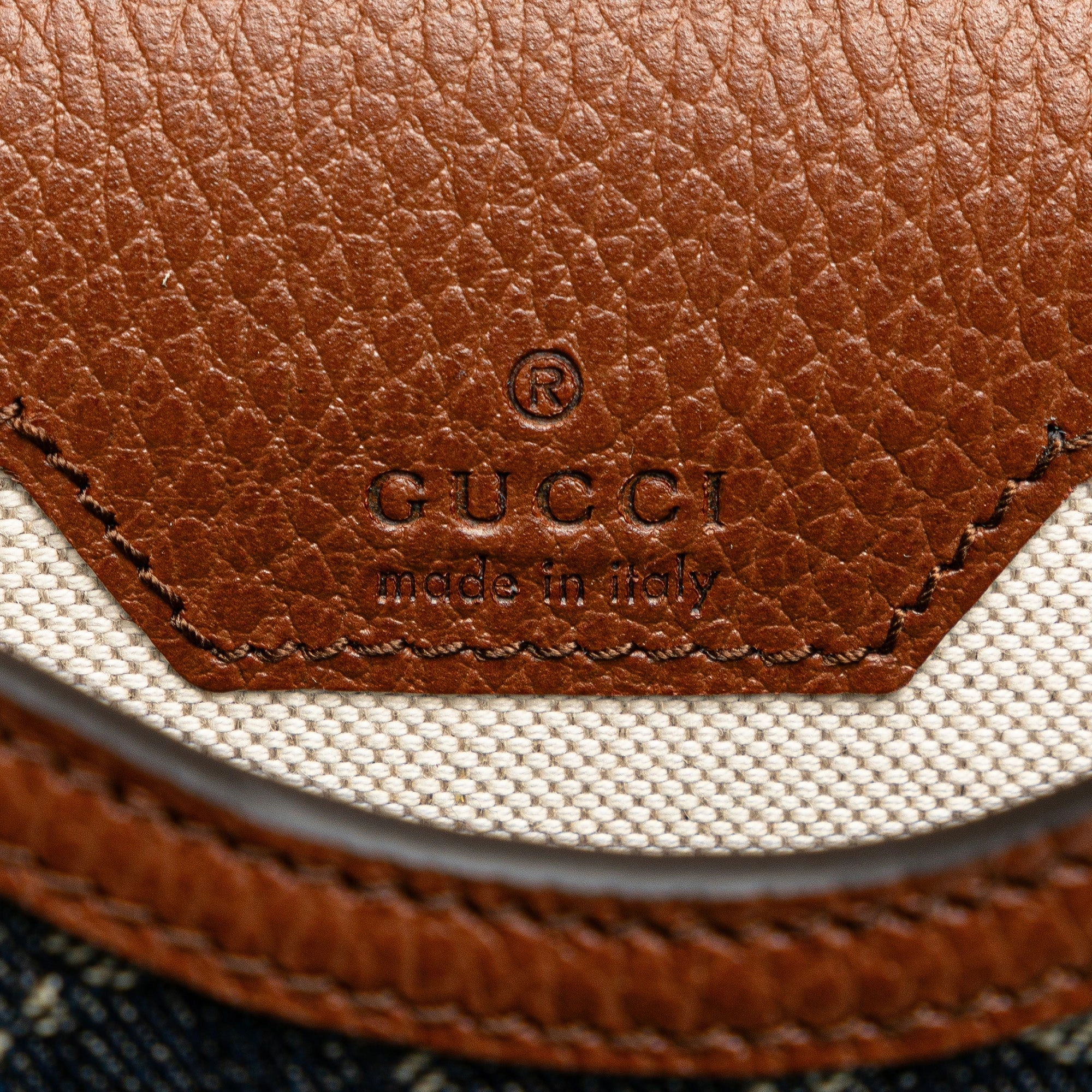 Mini GG Denim Horsebit 1955 Crossbody