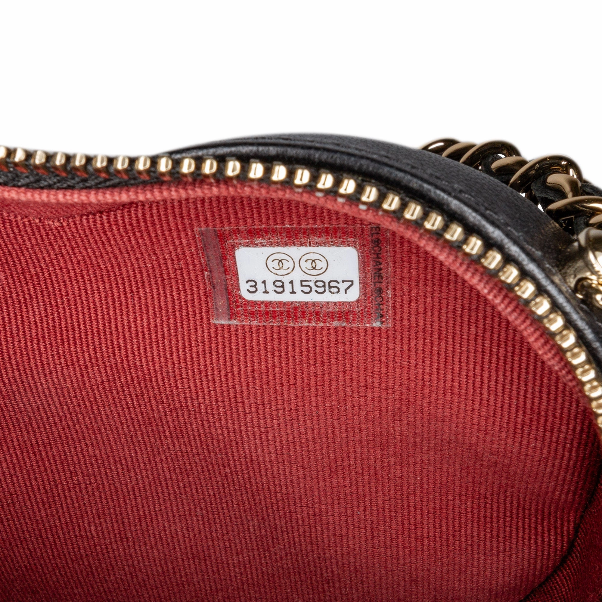 Mini Lambskin CC in Love Heart Crossbody