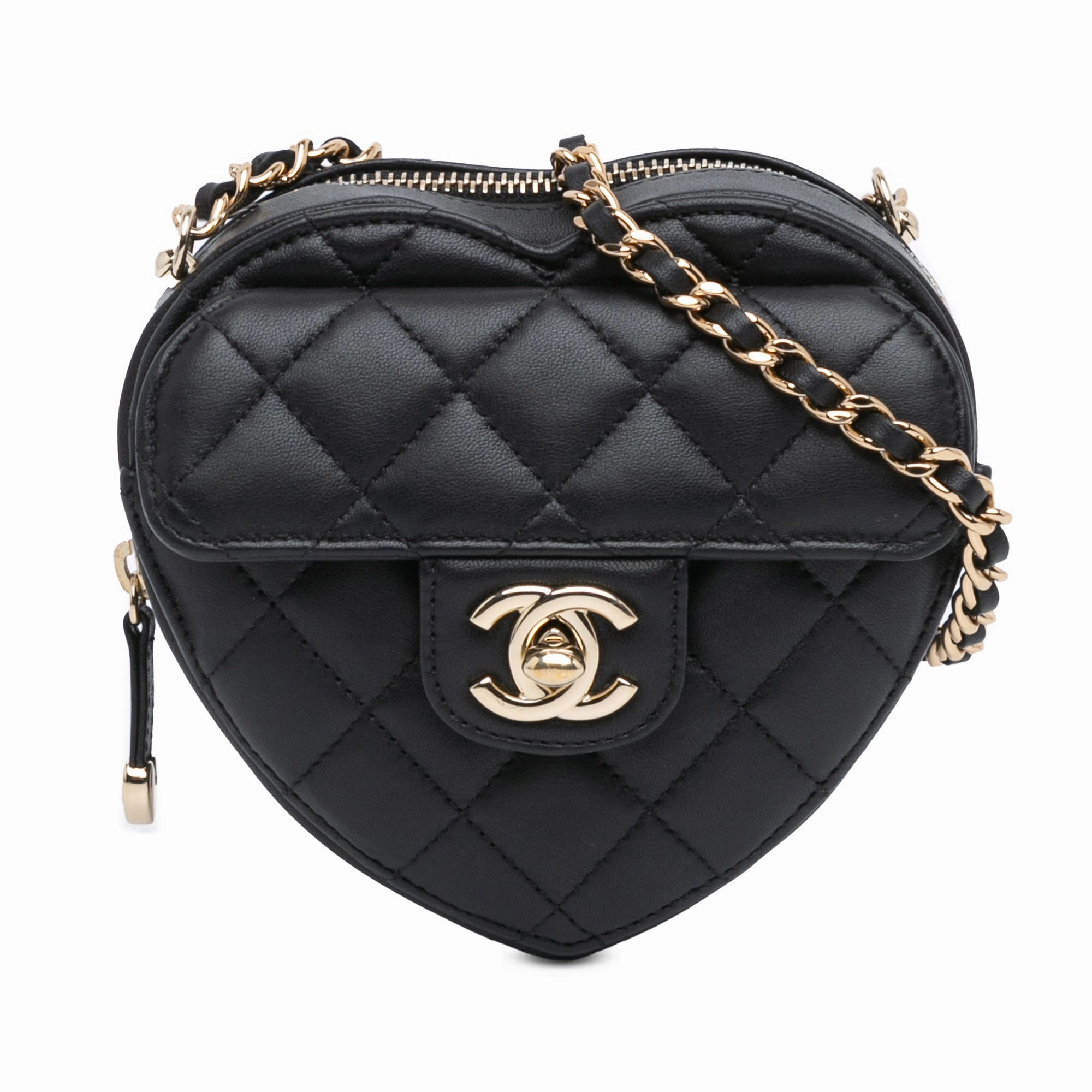 Mini Lambskin CC in Love Heart Crossbody