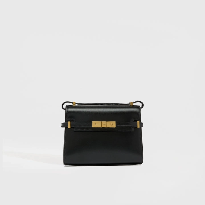 Mini Manhattan Shoulder Bag in Black