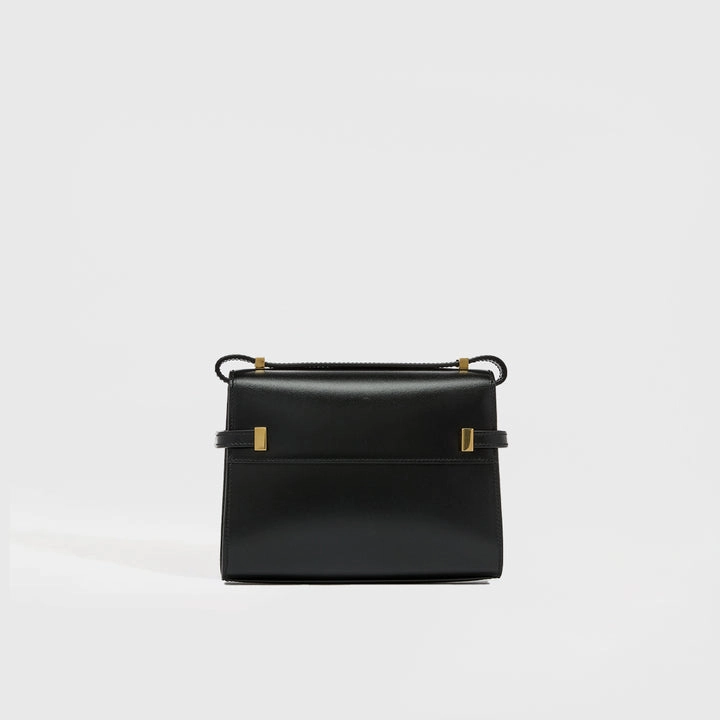 Mini Manhattan Shoulder Bag in Black