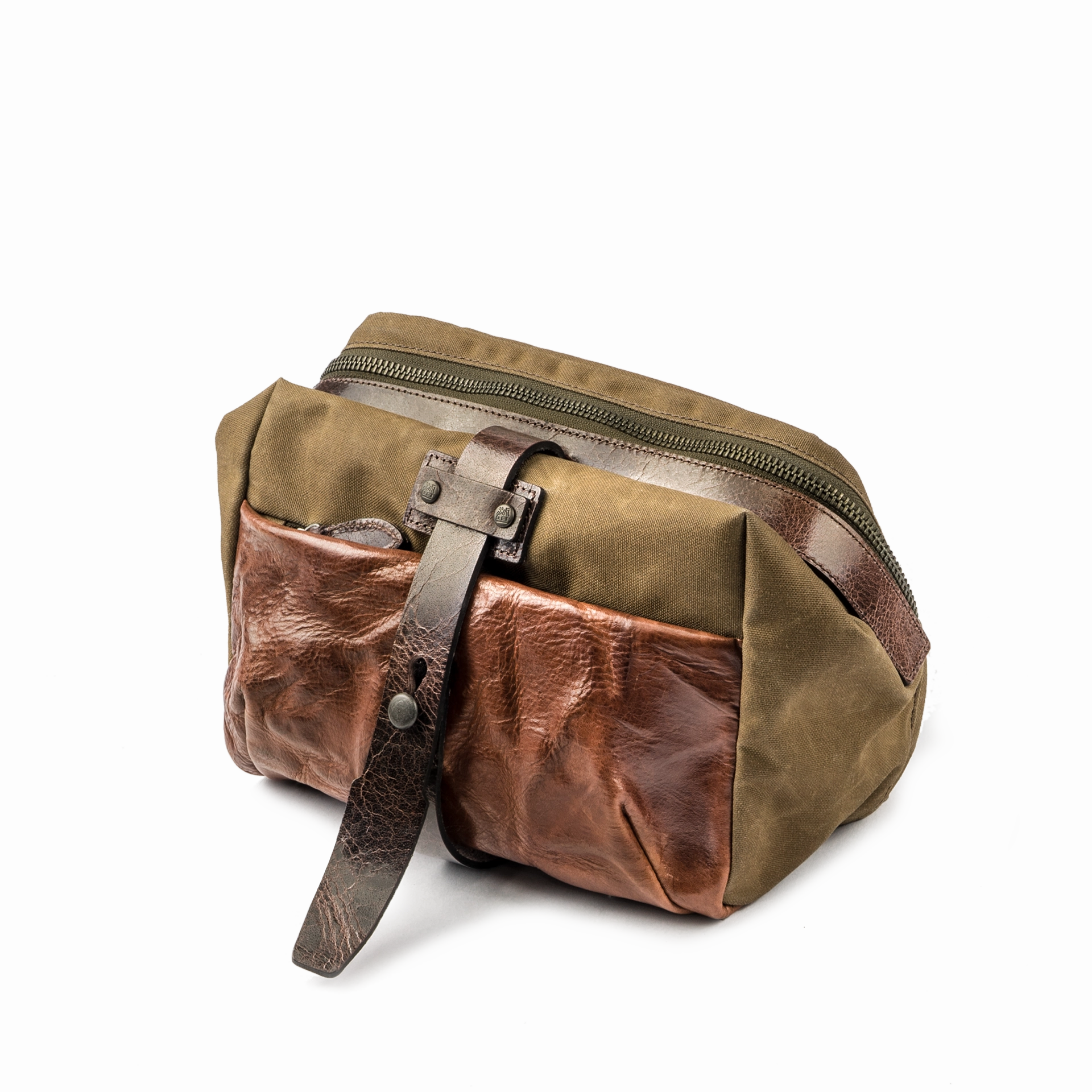 Mini Rider Sling Bag 3.5L - Leather Canvas Version