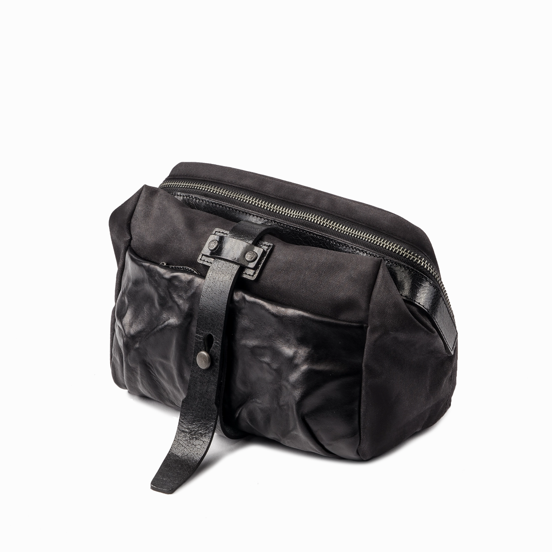 Mini Rider Sling Bag 3.5L - Leather Canvas Version