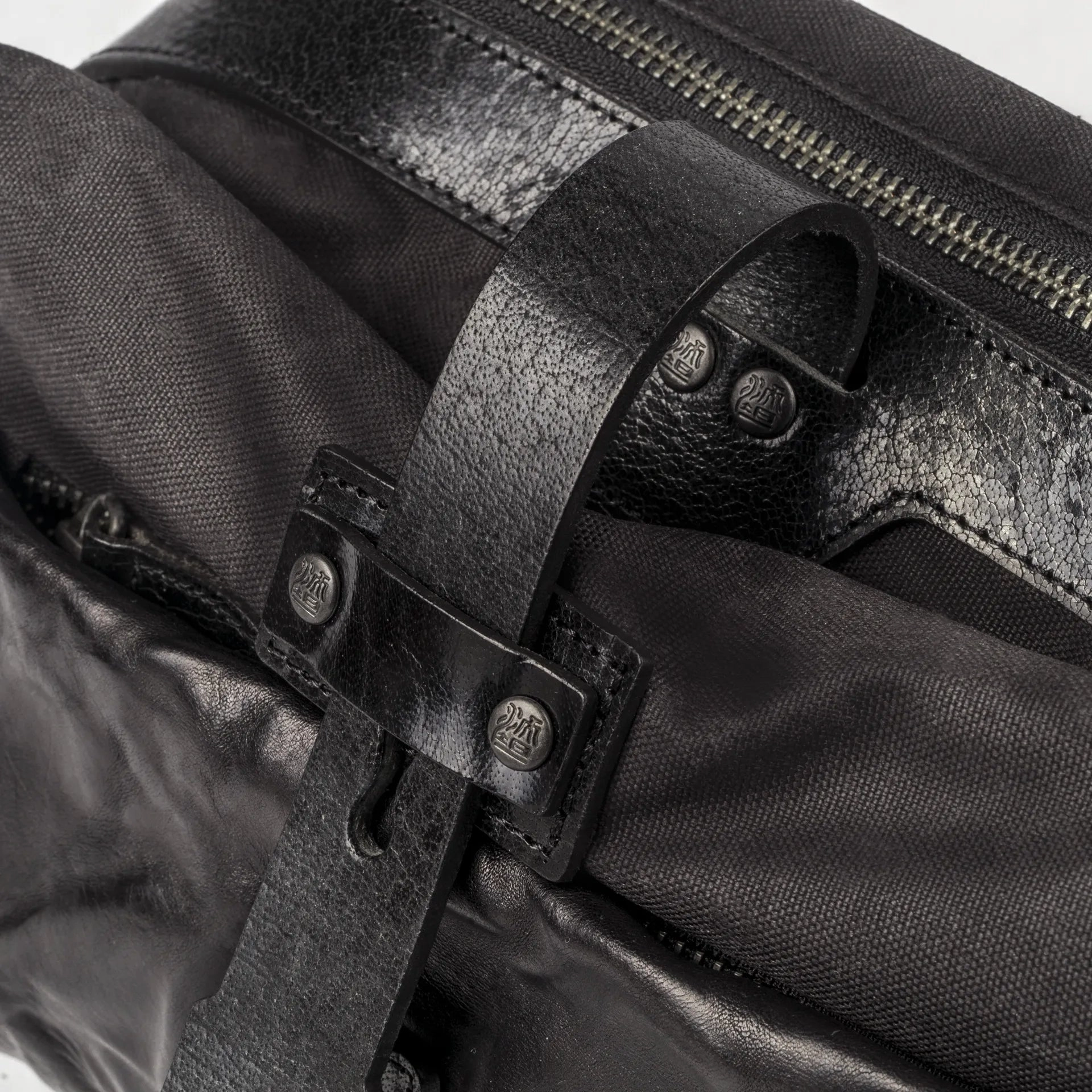 Mini Rider Sling Bag 3.5L - Leather Canvas Version