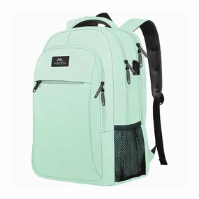 Mint Green Mlassic Travel Laptop Backpack