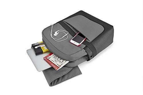 Moleskine ID Backpack, Slate Grey, Small - for Work, School, Travel & Everyday Use, Space for Devices, Tablet, Laptop, Chargers Notebook Planner or Organizer, Padded Adjustable Straps Secure Zipper