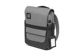 Moleskine ID Backpack, Slate Grey, Small - for Work, School, Travel & Everyday Use, Space for Devices, Tablet, Laptop, Chargers Notebook Planner or Organizer, Padded Adjustable Straps Secure Zipper